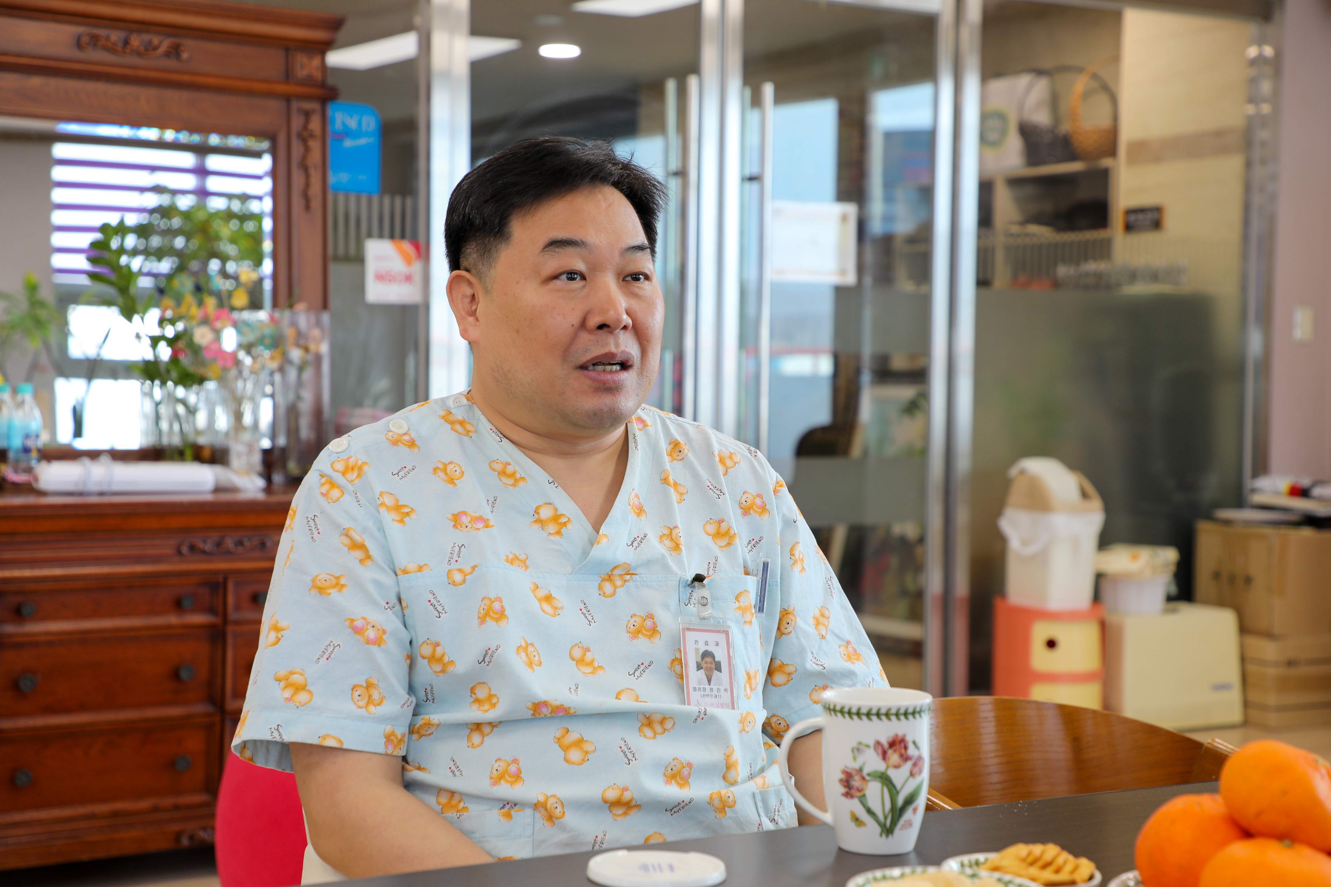 지역사회와 함께하는 병원이 되어야죠.